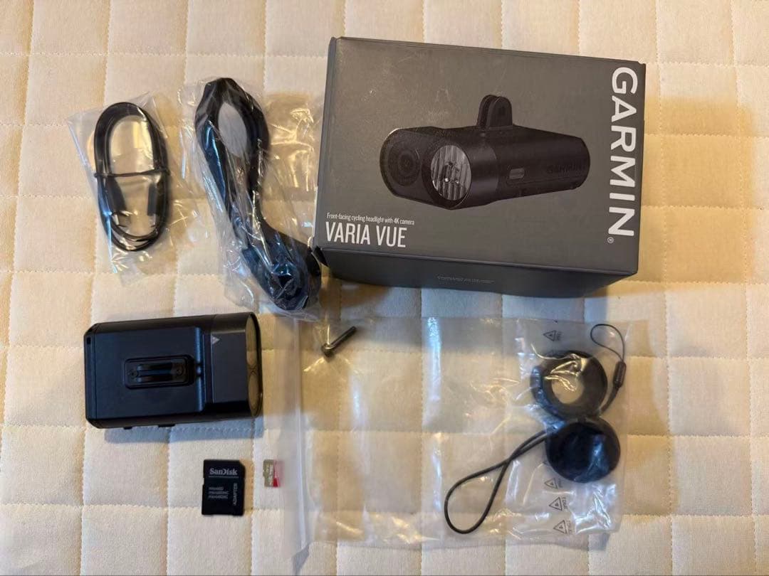 Garmin varia vue （ヴァリア ヴュー）フロントライト&カメラ