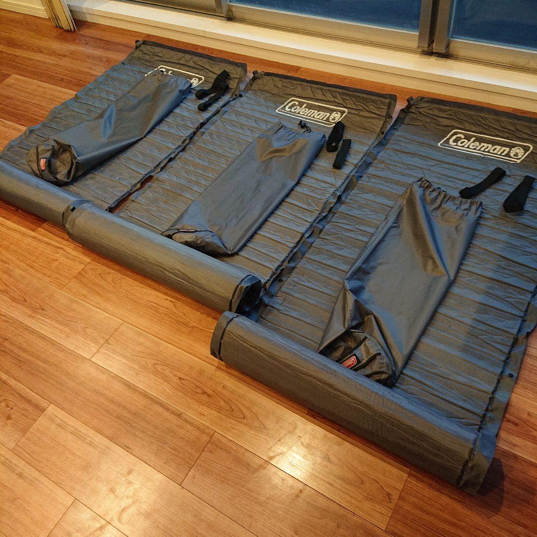 Coleman スリーピングマット 3枚セット グレー