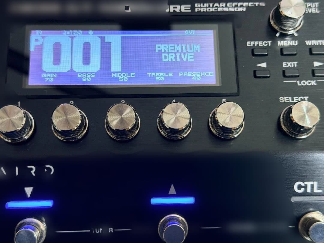 BOSS GT-1000CORE フットスイッチFS-7付き