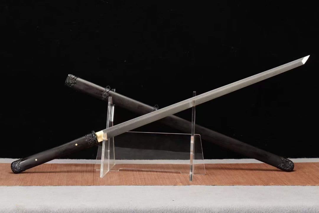 【黒木祥龍唐刀】古兵器 武具　刀装具　日本刀　模造刀 居合刀