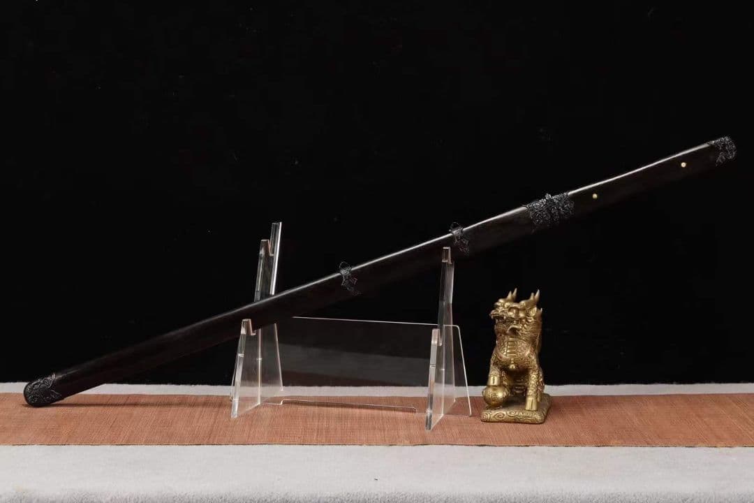 【黒木祥龍唐刀】古兵器 武具　刀装具　日本刀　模造刀 居合刀