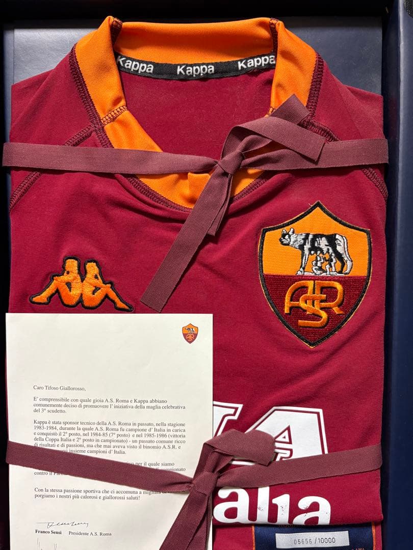 A.S. ROMA 2000-2001 限定ジャージ