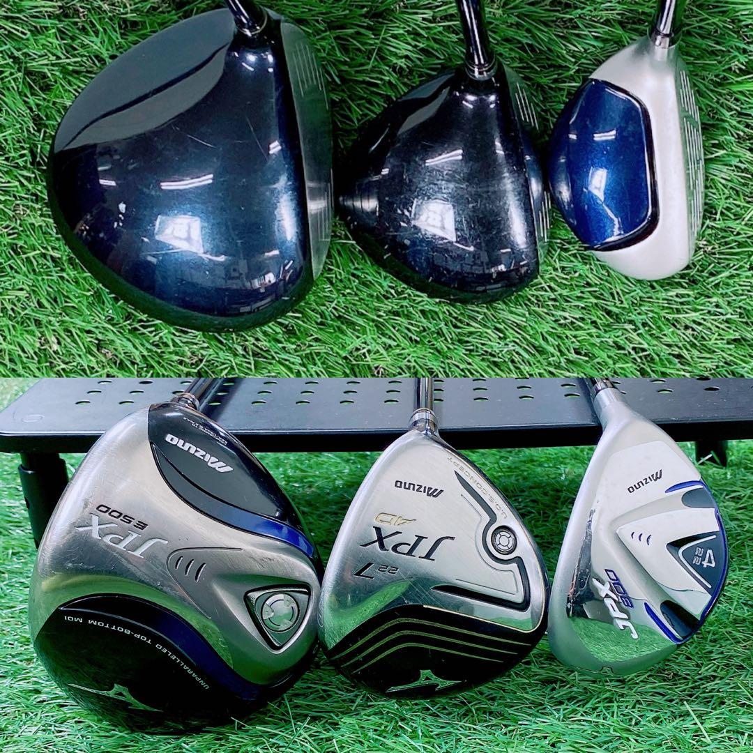 ゴルフクラブメンズセット　初心者　ミズノ　JPX E500 入門　 N1728