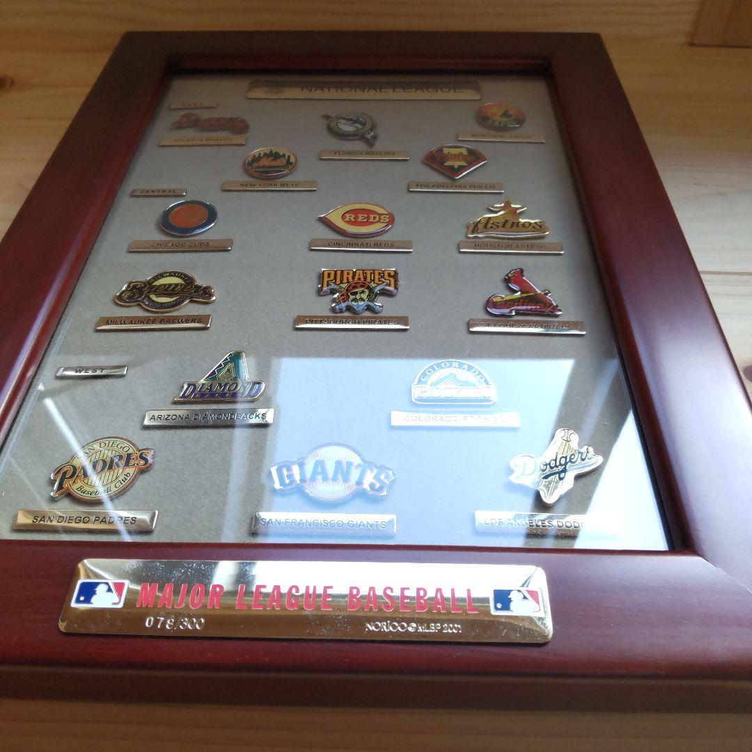 ナショナルリーグ チームロゴ フレーム バッジコレクション