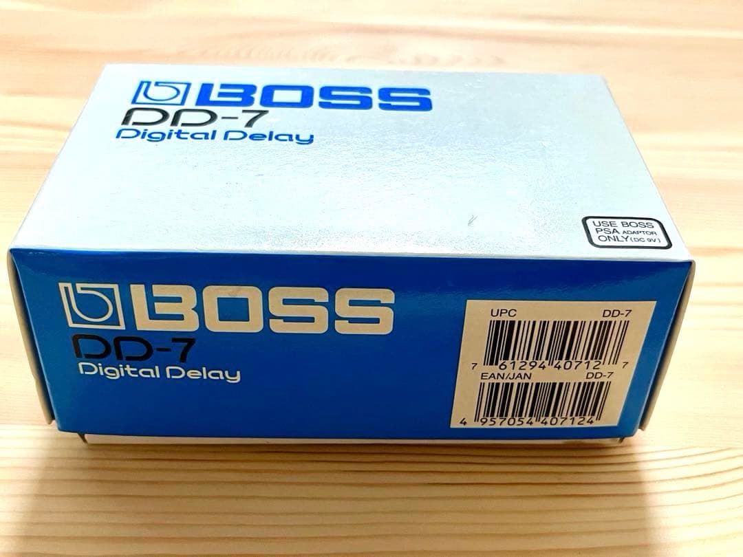 //BOSS DD-7 【中古】ディレイ　Digital Delay 箱取説付き