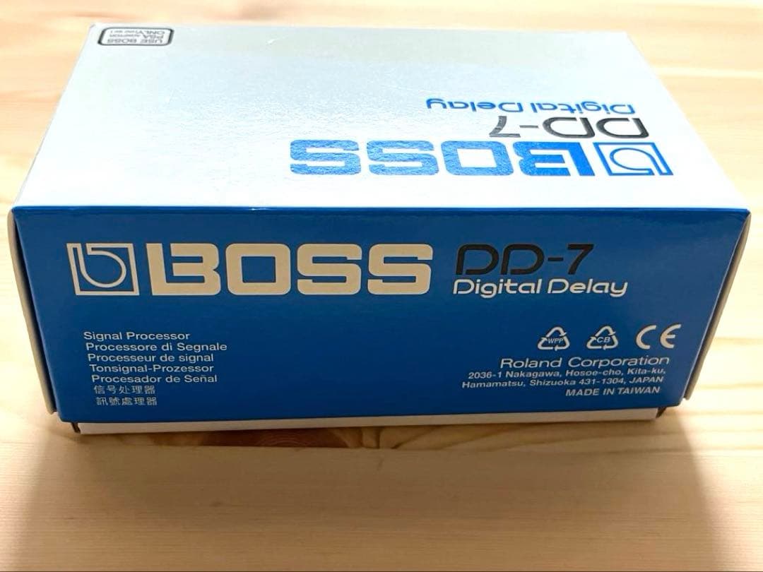 //BOSS DD-7 【中古】ディレイ　Digital Delay 箱取説付き