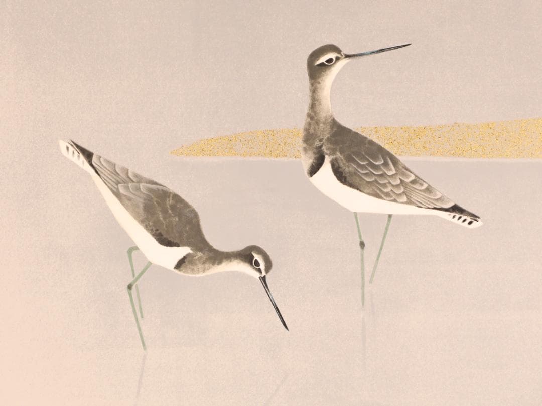 【真作】 BK290　上村淳之 「 汀（みぎわ） 」 183/200　リトグラフ