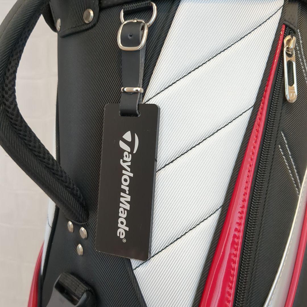 TaylorMade キャディバッグ ブラック/ホワイト/レッド