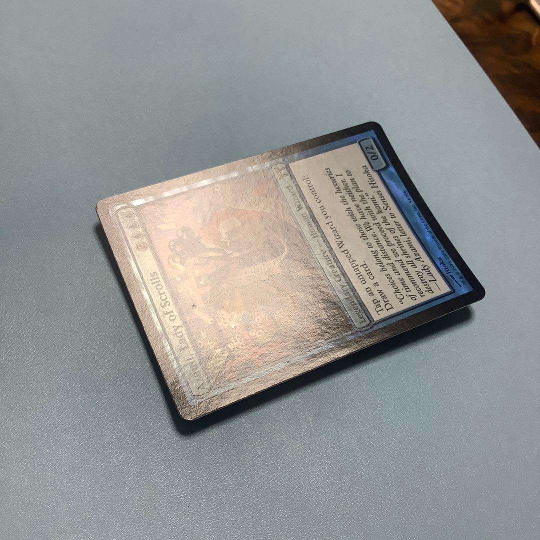 巻物の君、あざみ　 CHK英語foil