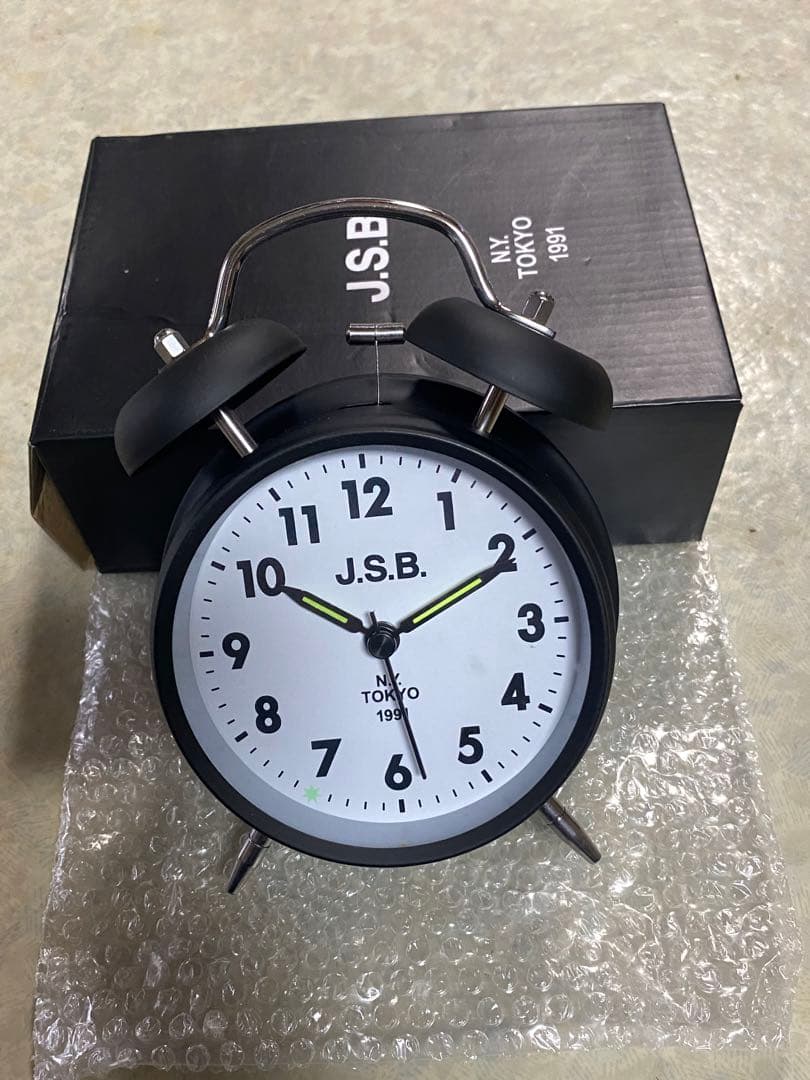 JSB目覚まし時計　　　6300円に変更