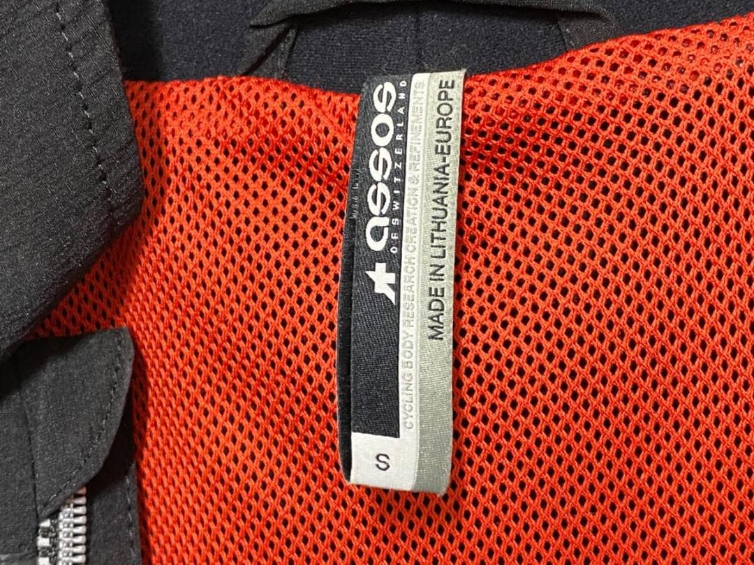 ウェア ASSOS TRACK JACKET & PANTS SIGNATURE S