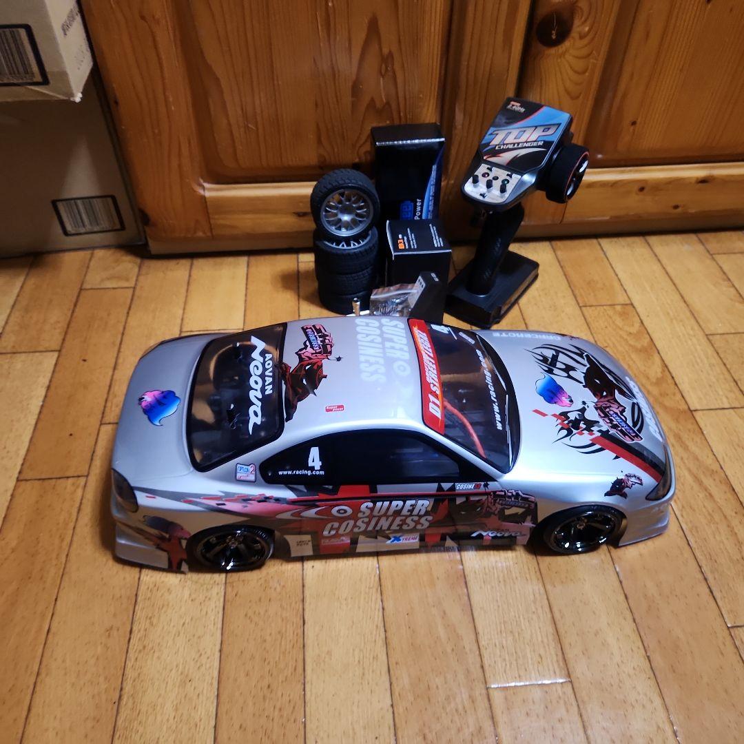 タミヤ ドリフト ラジコン フルセット　TT01　　　シルビア　ボディ　tt02