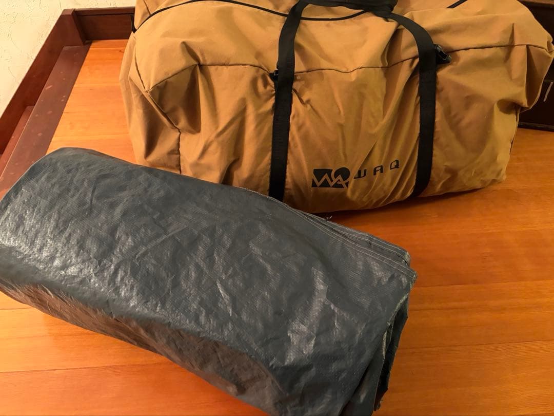 WAQ alpha tc/ft テント本体　グランドシート付属