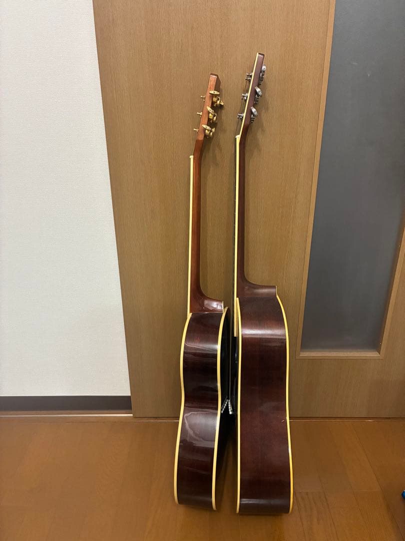 タカミネ　ピックアップ付き　サンバースト　ニューヨーカータイプ　アコギ