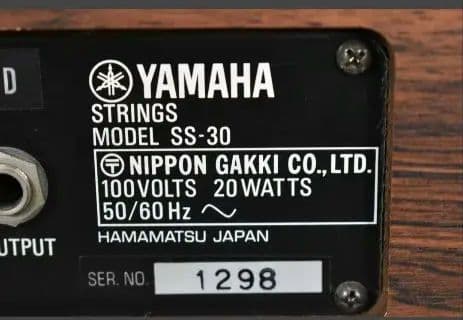 YAMAHA SS-30 アナログシンセ