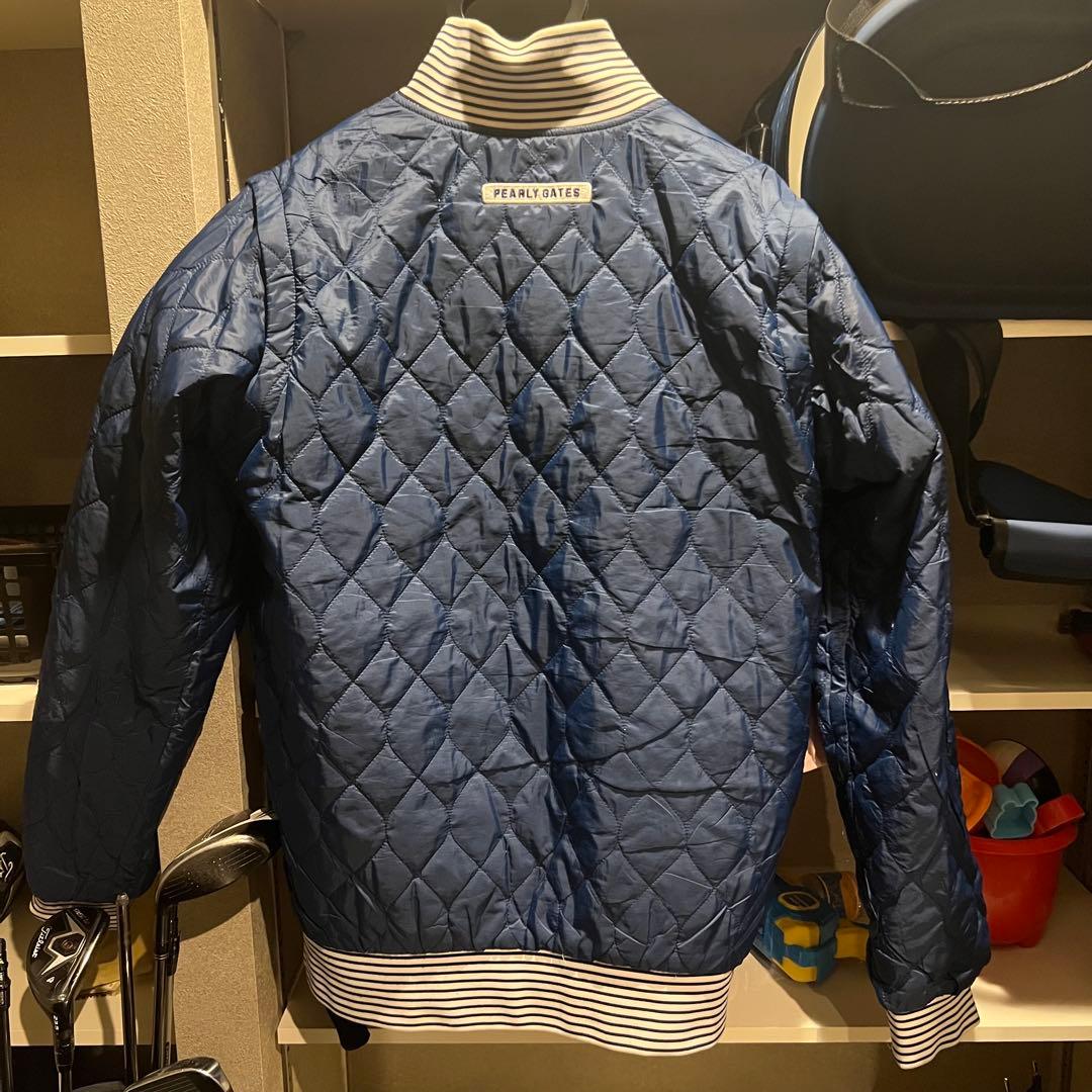 PEARLY GATES ジャケット ホワイト ネイビー