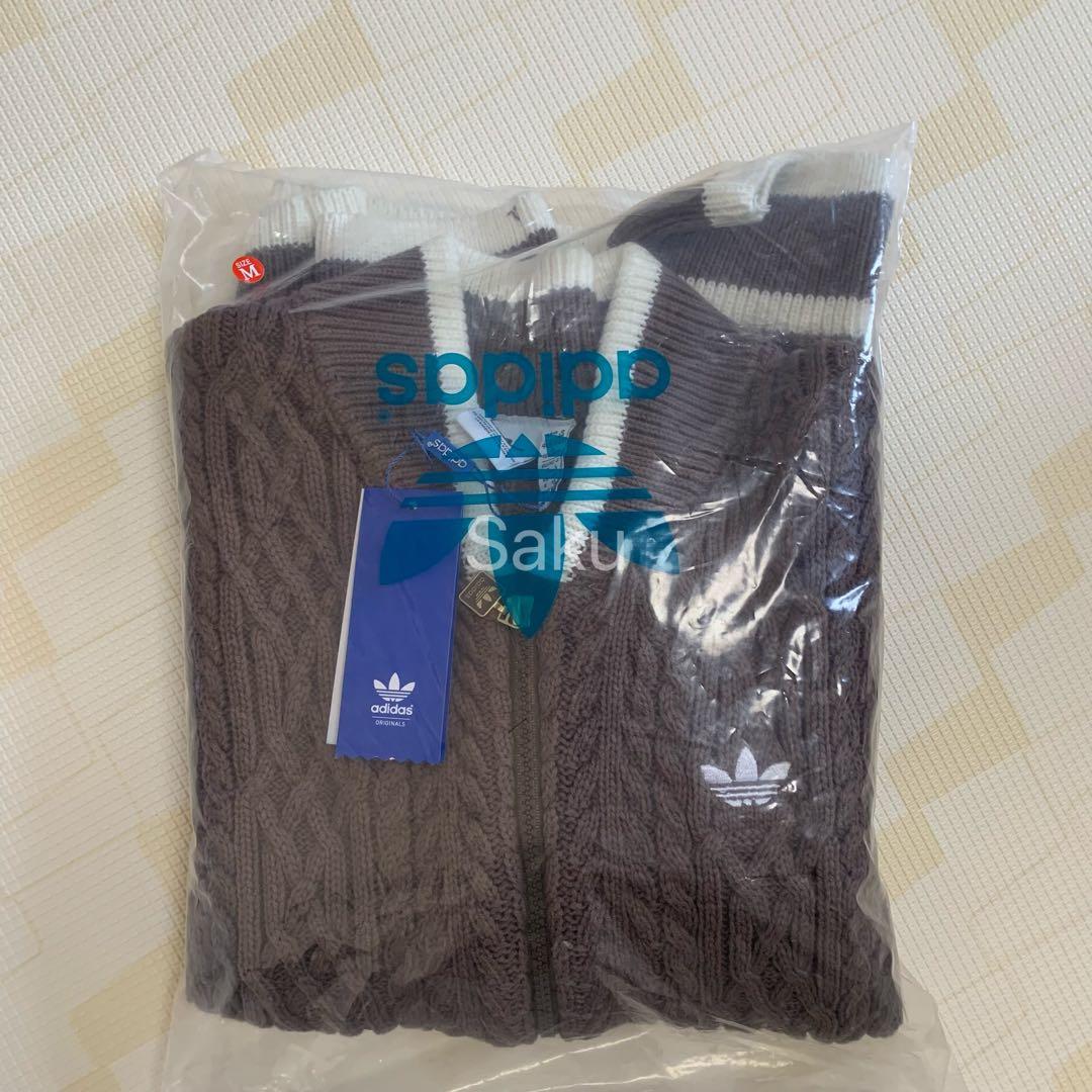 アディダス オリジナルス ニット ジャケット M