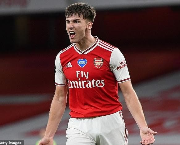 【送料無料】 アーセナル　キーラン・ティアニー 2020 FA cup (M)