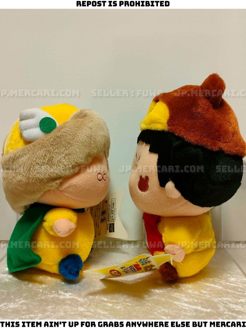 【未使用】ミルモでポン！ マンボ ガビン キンタ エンマ ぬいぐるみ 2/1