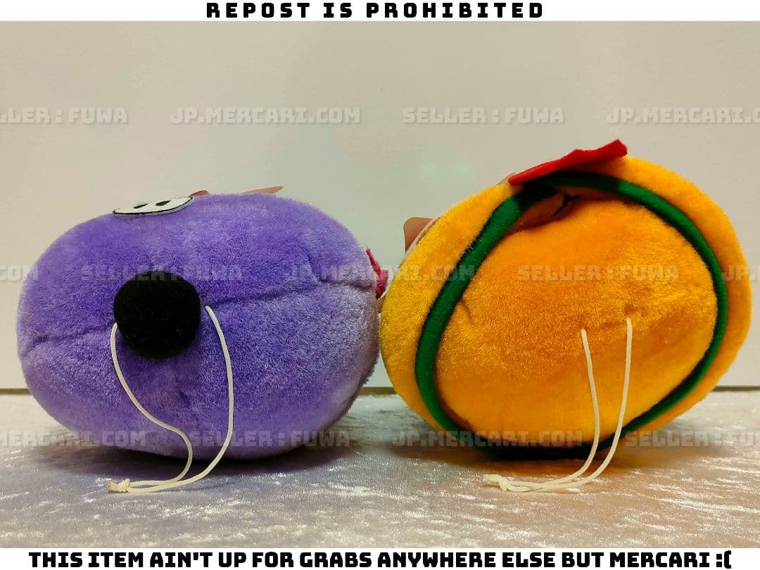 【未使用】ミルモでポン！ マンボ ガビン キンタ エンマ ぬいぐるみ 2/1