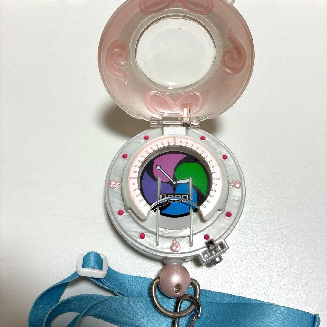 デジタルハート時計 ピンク　妖怪ウォッチ　メダル　おまけつき