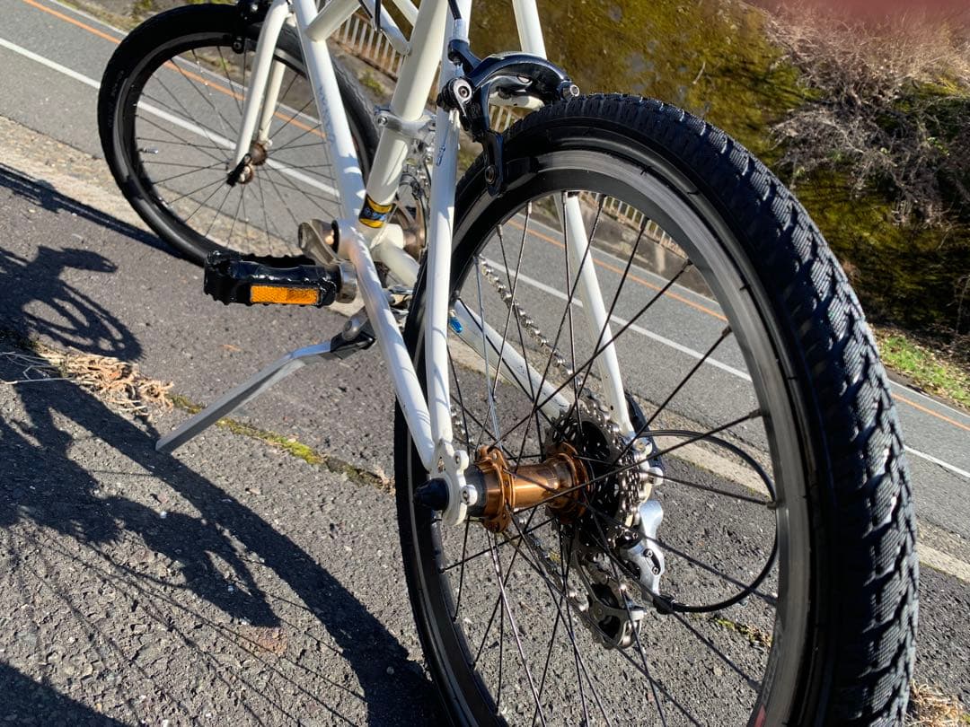 【即乘】送料無料 BRUNOミニベロ小径車 ロードバイク 16速 20インチ