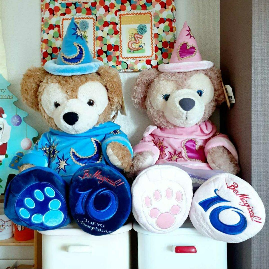 【値下】東京ディズニーシー10周年限定 ダッフィー シェリーメイ 特大ぬいぐるみ