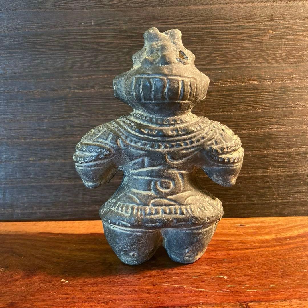 遮光器土偶 レプリカ 置物 縄文土偶風 インテリア