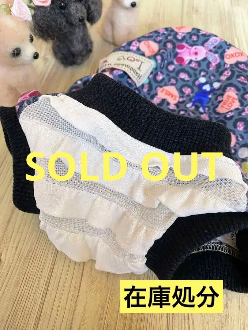 犬服  タンクトップ(Ｓ)  ꒡̈⃝Lily꒡̈⃝ハンドメイド