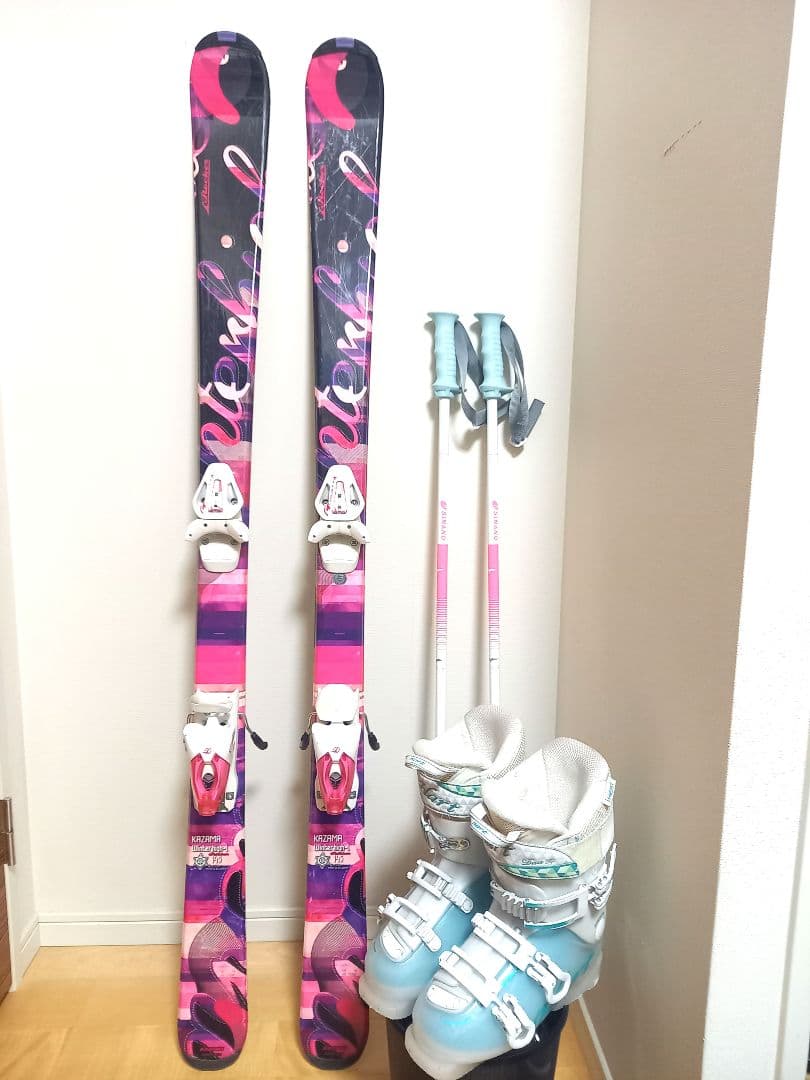 美品　レディーススキーセット
