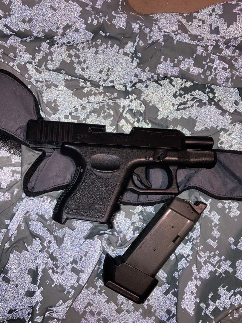 KSC製ガスブローバックハンドガン　グロック26C 刻印カスタム　警視庁