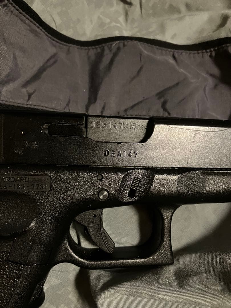 KSC製ガスブローバックハンドガン　グロック26C 刻印カスタム　警視庁