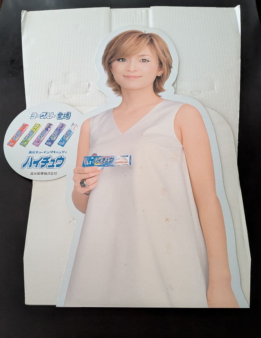 新品未使用 浜崎あゆみ ハイチュウ 等身大パネル ayu 販促ボード非売品