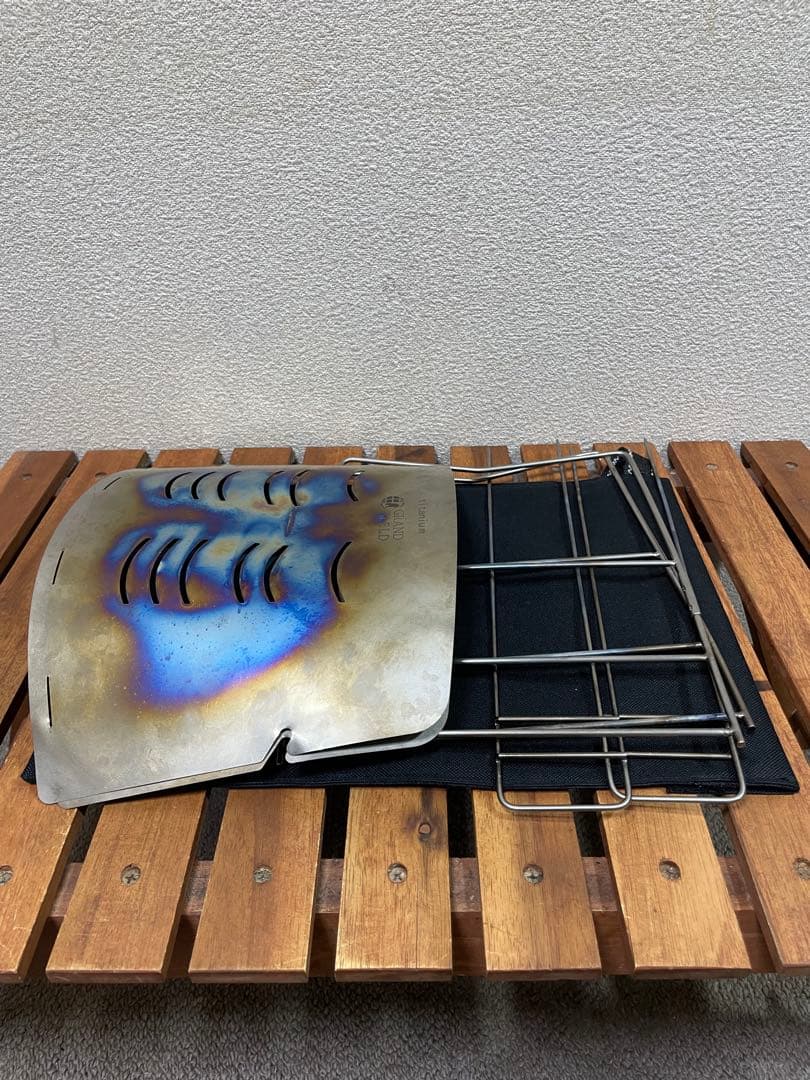 【希少】GLAND FIELD グランドフィールド　チタン　焚き火台