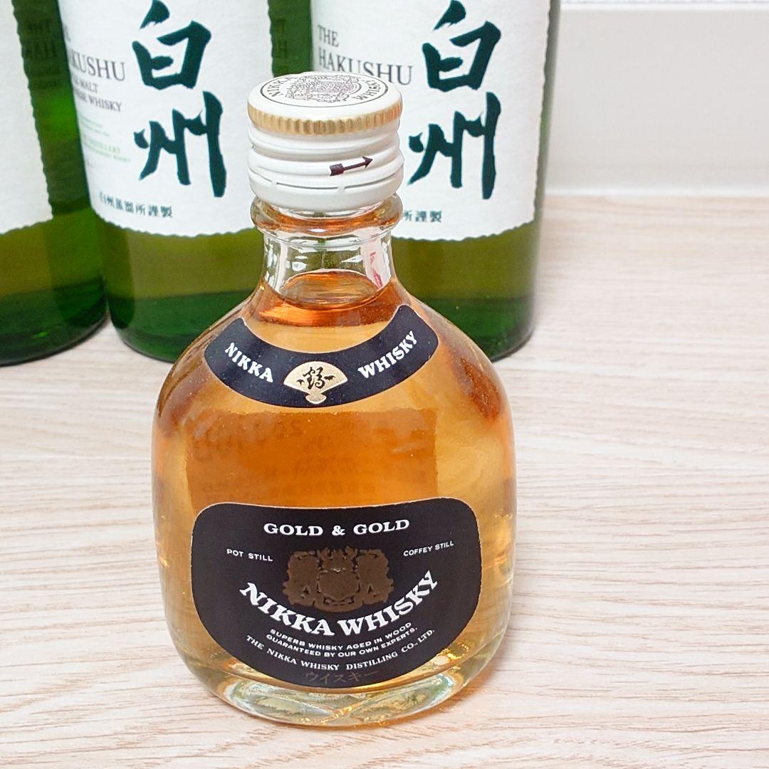白州 ウイスキー 180ml新品未開封3本セット＋90ml ニッカウヰスキー