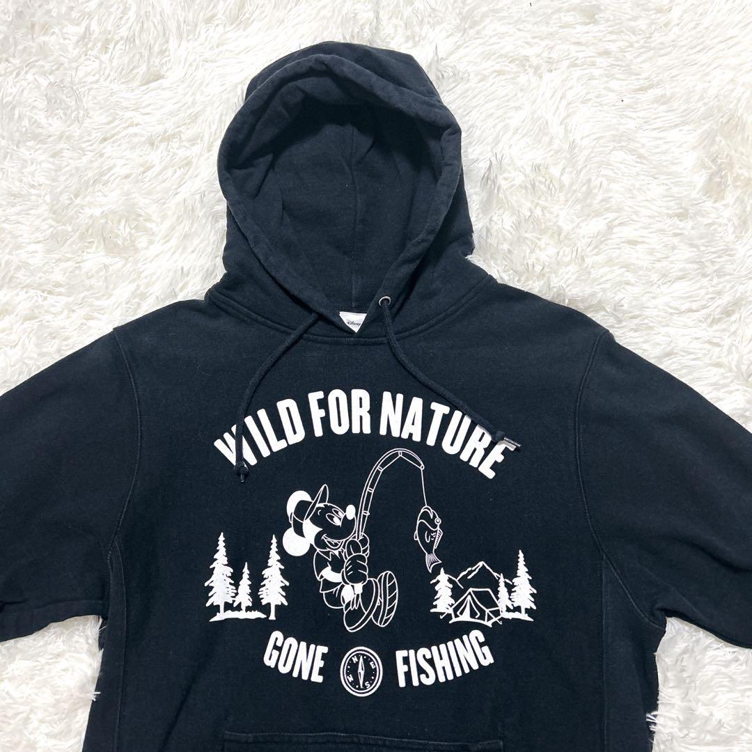 ✨希少✨ deps×Disney プルオーバーパーカー ネイビー Lサイズ