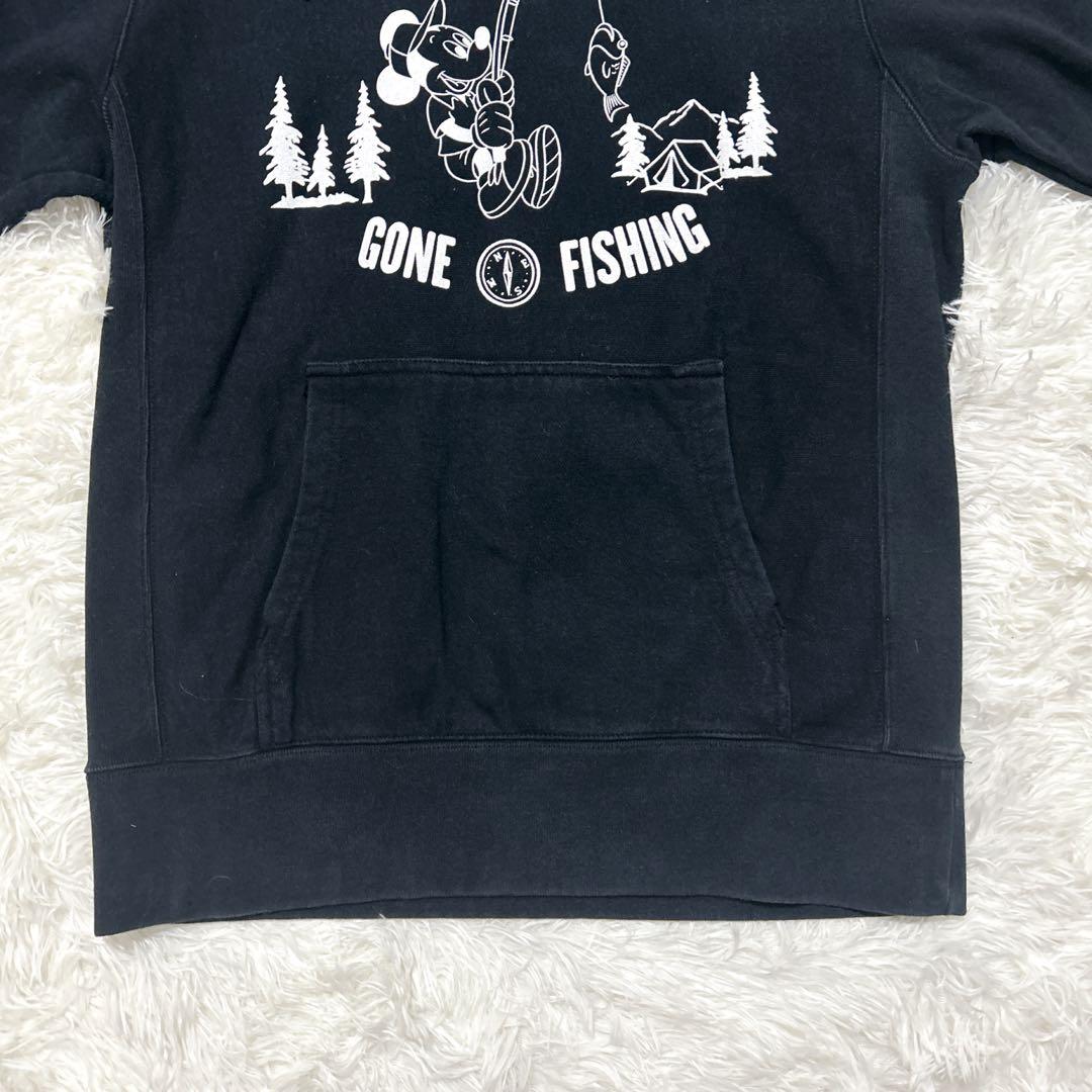 ✨希少✨ deps×Disney プルオーバーパーカー ネイビー Lサイズ