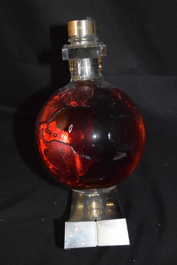 未開封 サントリー ウイスキー エクセレンス 地球儀型ボトル 大丸記念