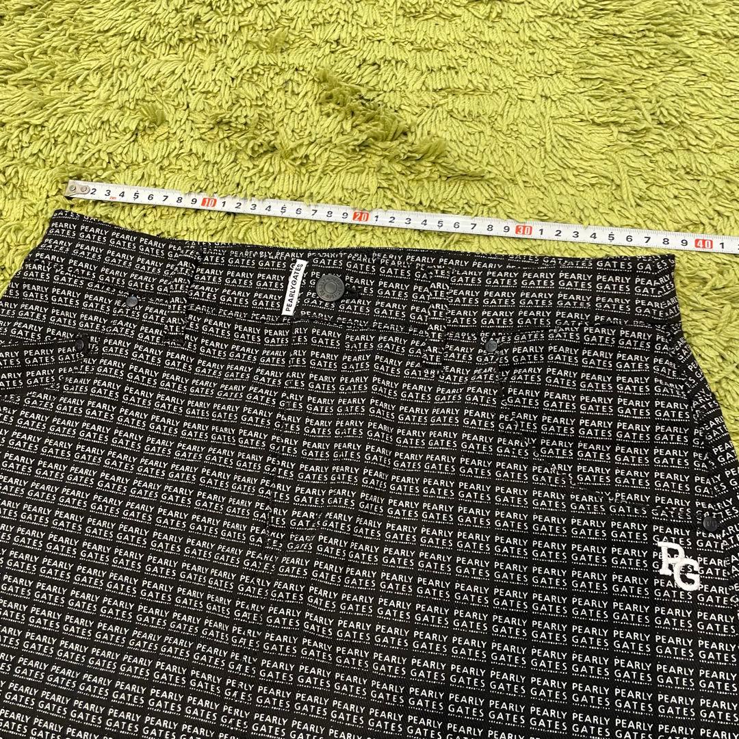 パーリーゲイツ PEARLYGATES 総柄スカート ストレッチ ネイビー系 1