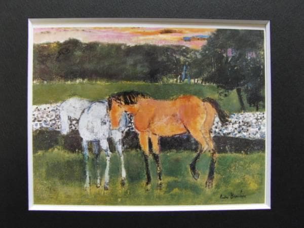 Andre Brasilier、DEUX CHEVAUX、海外版超希少レゾネ