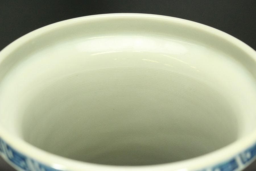 中国美術 景徳鎮 古い花瓶(ZE511)