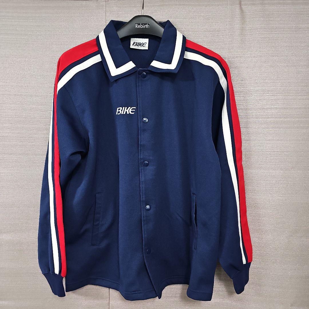 BIKE ウォームアップジャケット ネイビー 上下セット