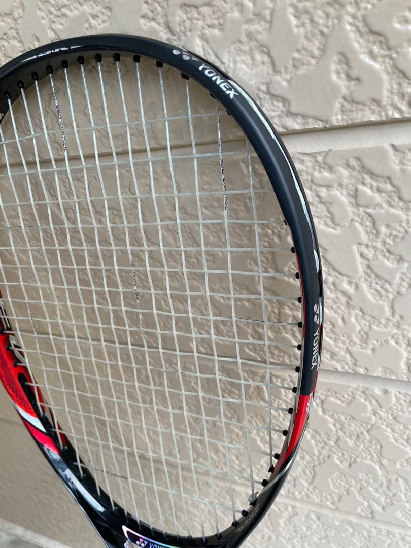 美品 YONEX NANOFORCE 7S 軟式テニスラケット 90SQ.IN