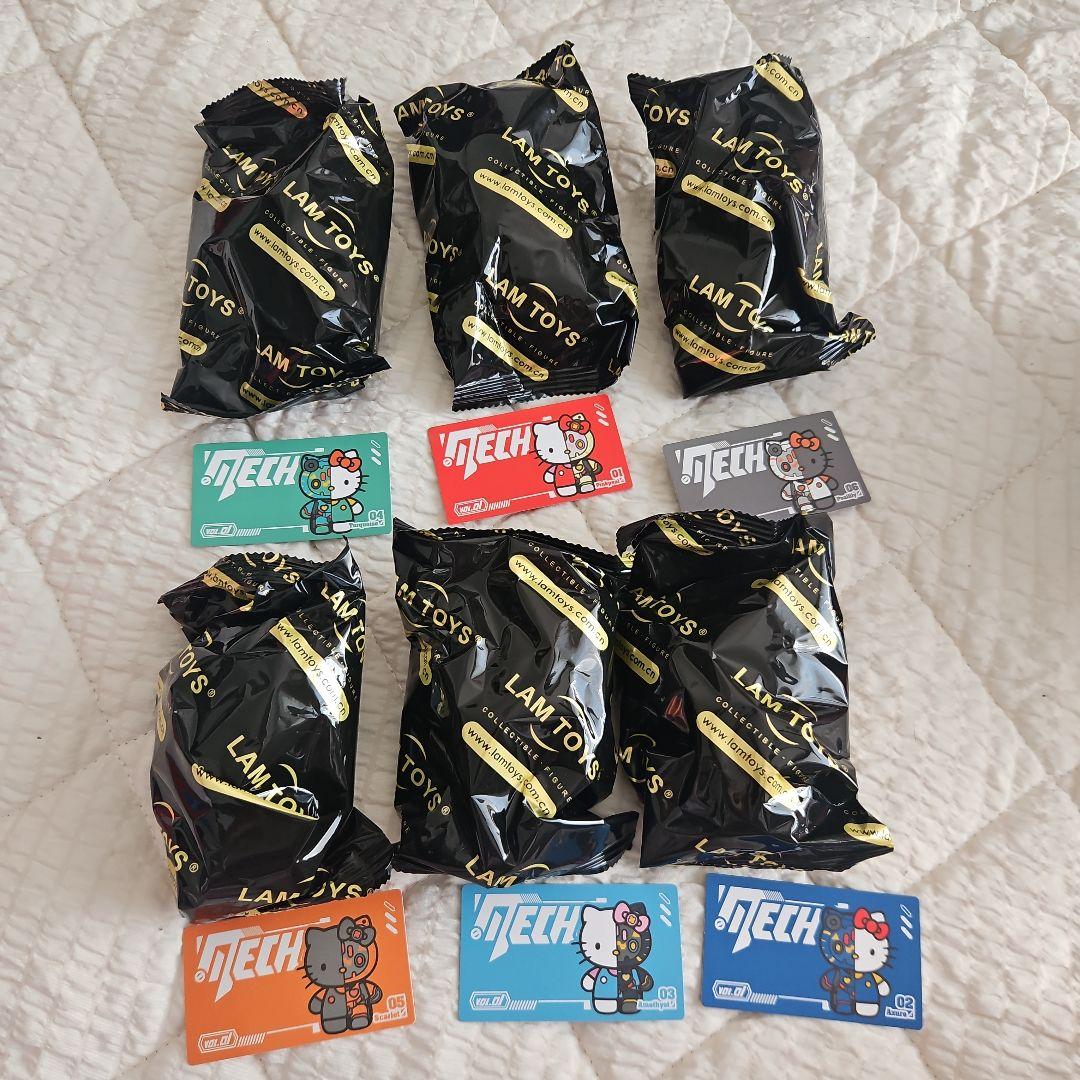 袋未開封 lamtoys Hello kitty メカフィギュア 6種セット
