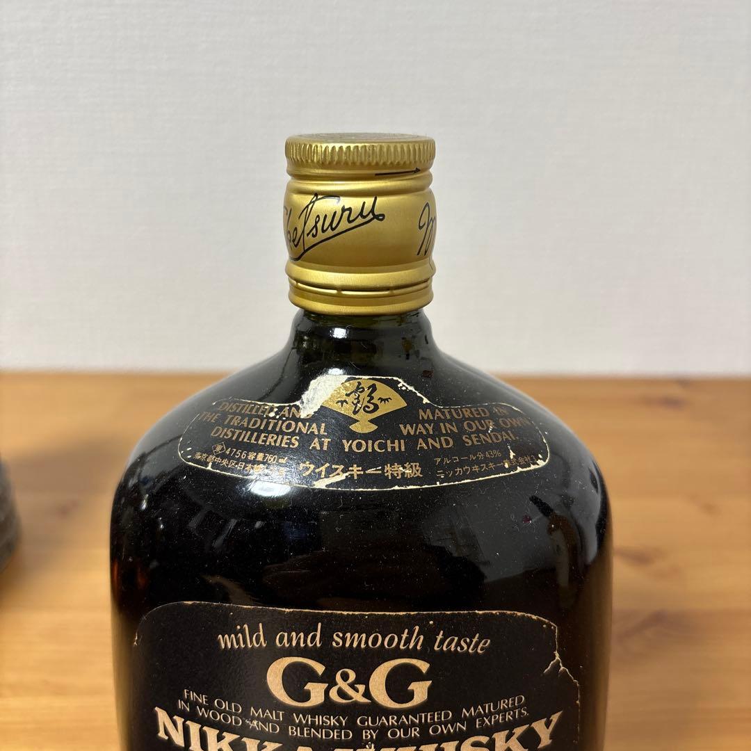 ニッカウイスキー　G&G 鎧　大阪築城400年記念　３点セット　未開封