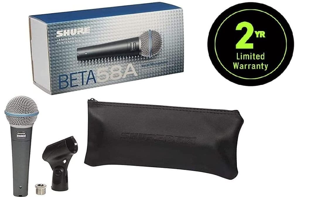 Shure Beta 58A ダイナミックマイク