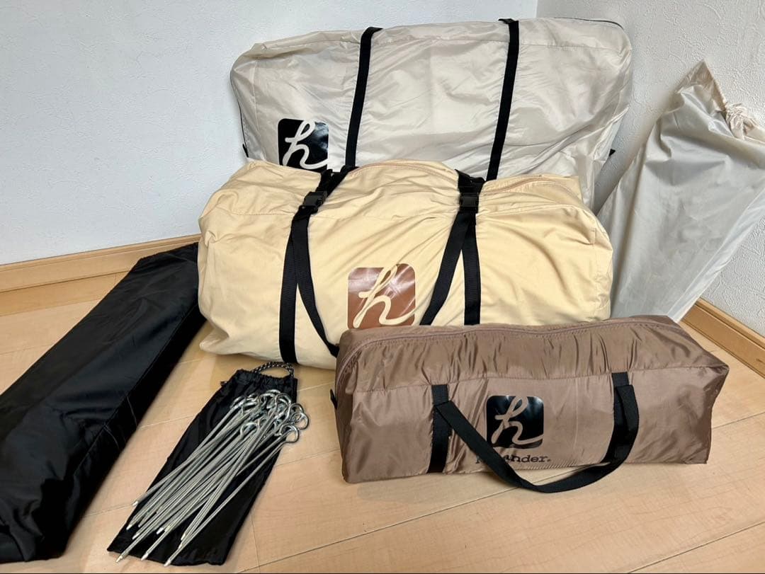 Hilander(ハイランダー) A型フレームグランピアンポリコットンフルセット