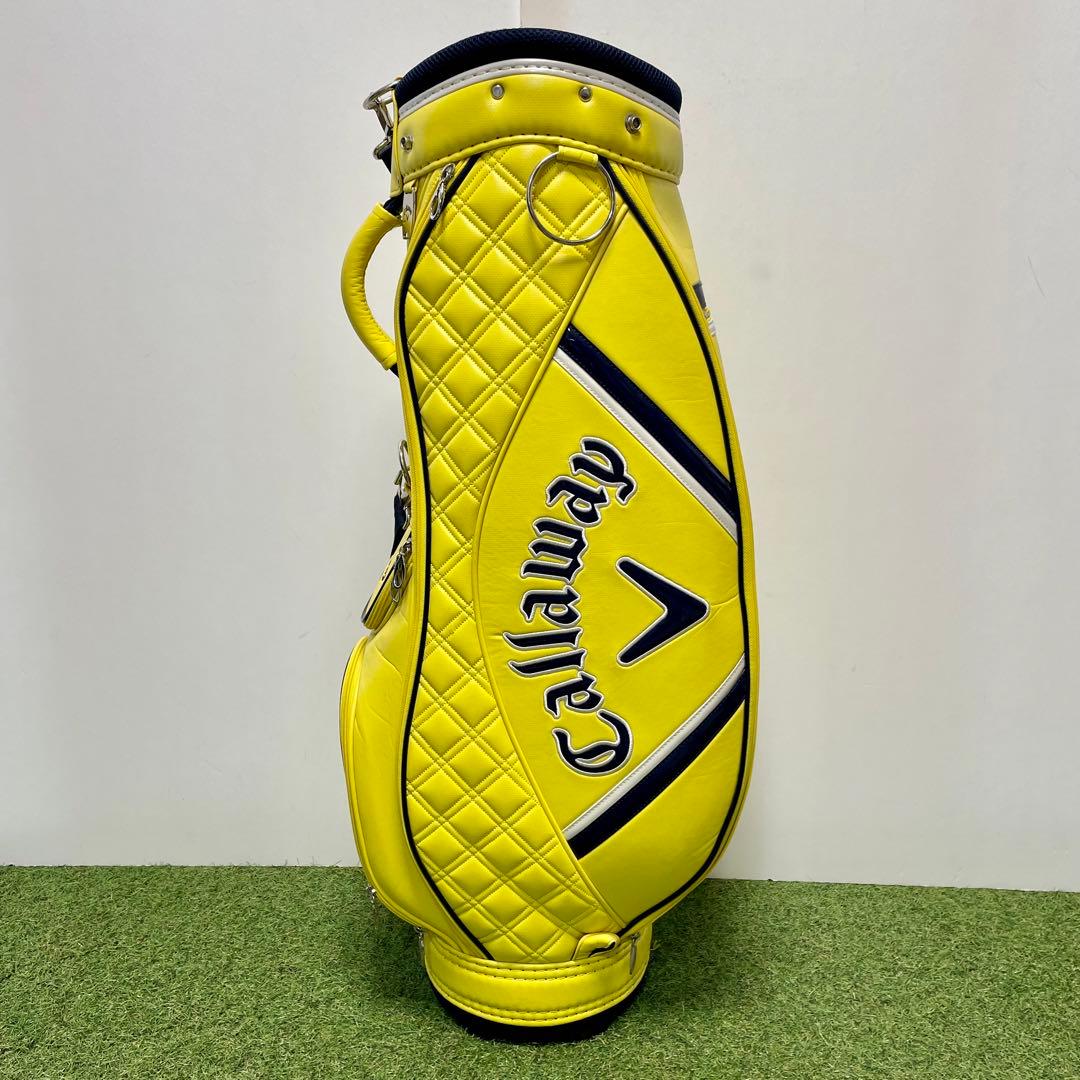 Callaway キャディバッグ 黄色 レディース コンパクトモデル ゴルフ