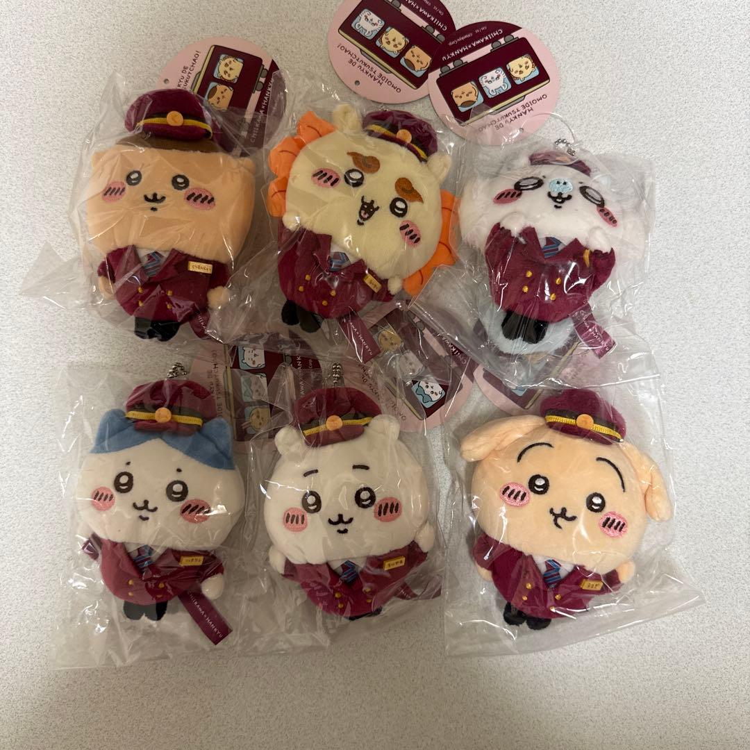 ちいかわ　阪急電車なマスコット　6種コンプセット　未開封タグ付　正規品　匿名発送