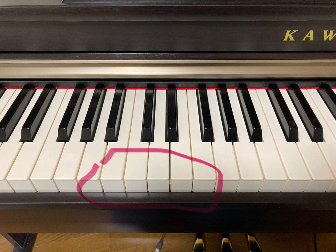KAWAI CN25R 2017年製　電子ピアノ プレミアムローズウッド調